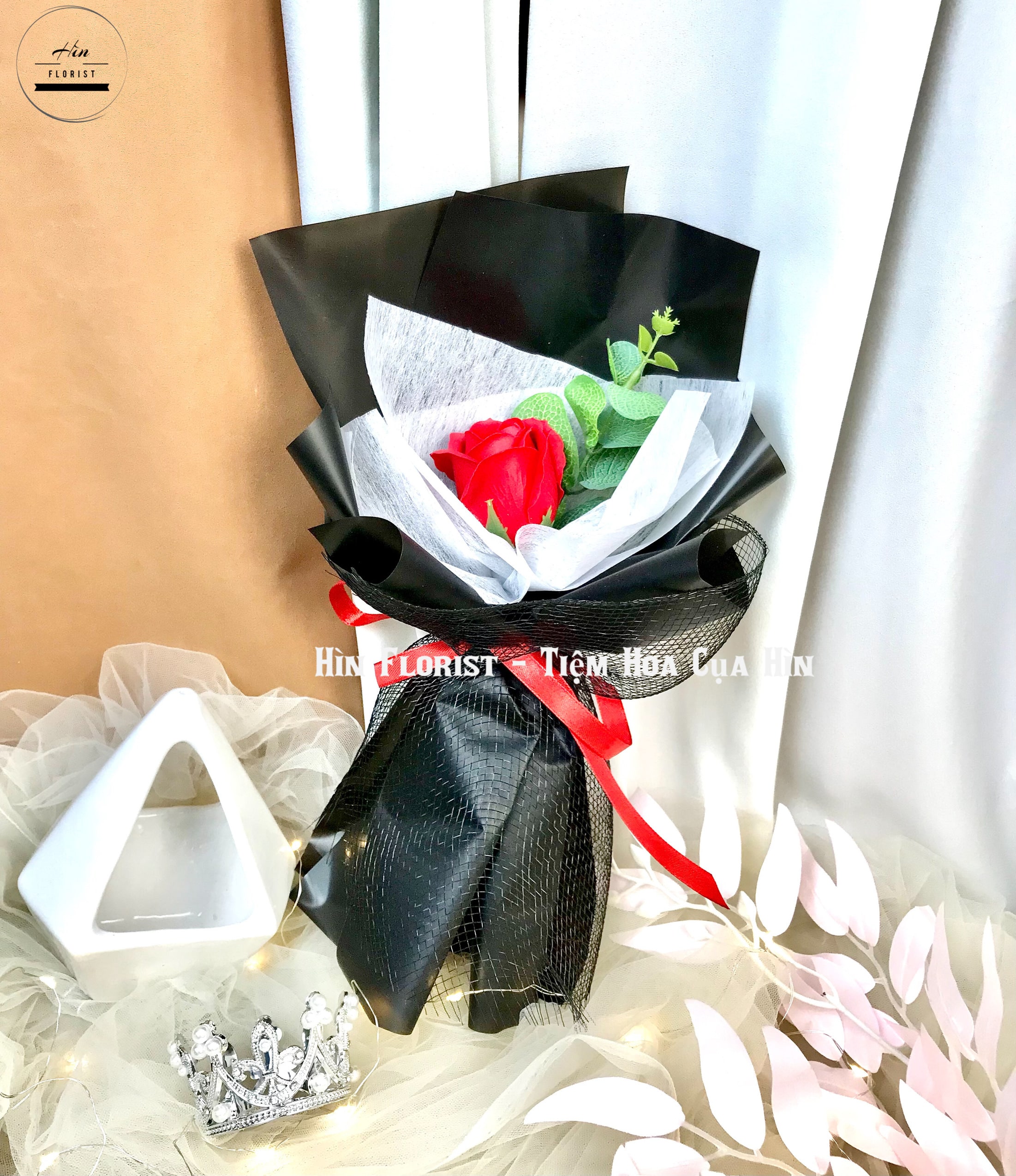 hooa sáp bó 1 bông đỏ hooa sáp bó 1 bông đỏ