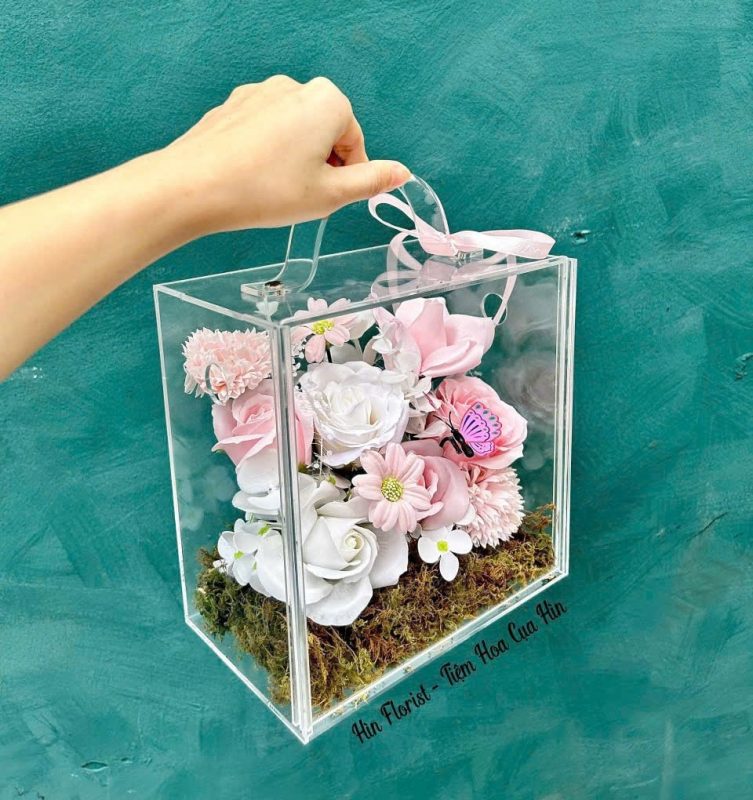 box hoa sáp mini garden 12b