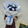 bó hoa giấy nhún xanh