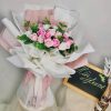 hoa sáp thơm hồng bó 30 bông